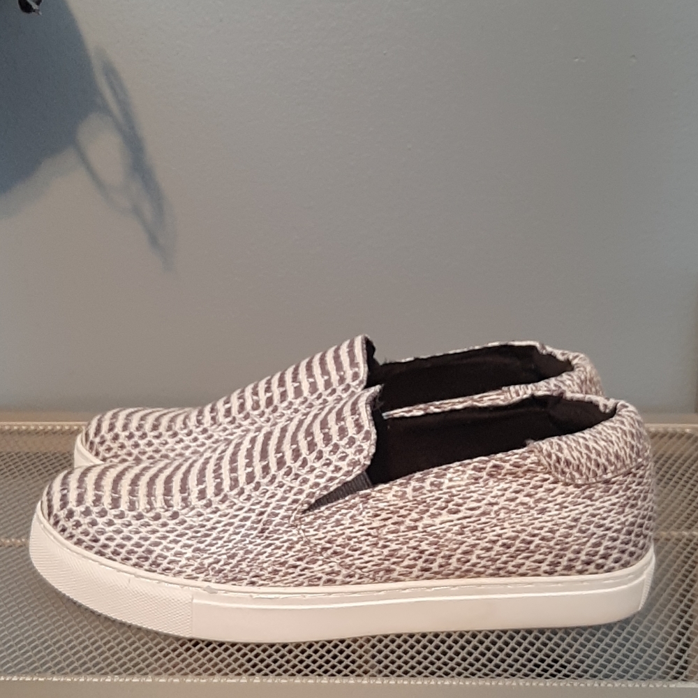Kenneth Cole Kit Snake-print Slip-on Sneakers